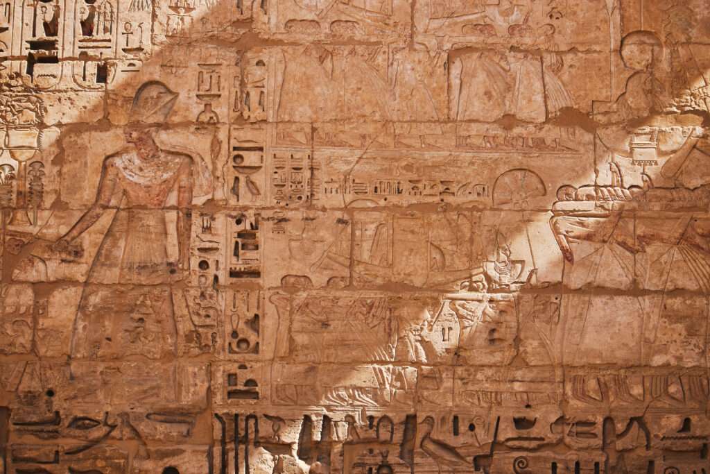 Egyptian hieroglyphs